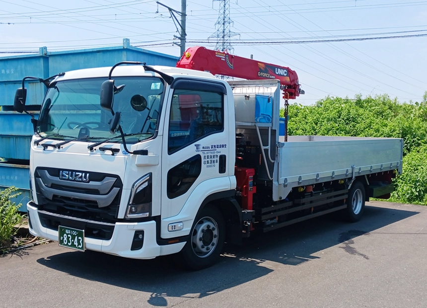 移動式クレーン車